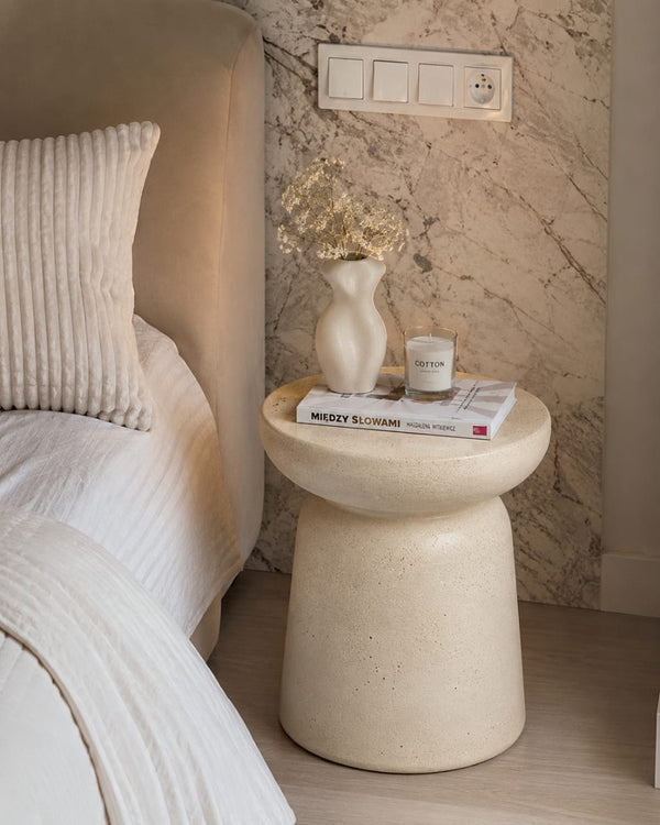 Stone Side Table