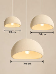 Nowar – 3-Piece Fibreglass Pendant Light