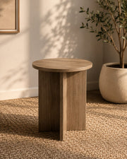 Vora Side Table – طاولة جانبية مودرن دائريه