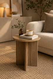 Vora Side Table – طاولة جانبية مودرن دائريه