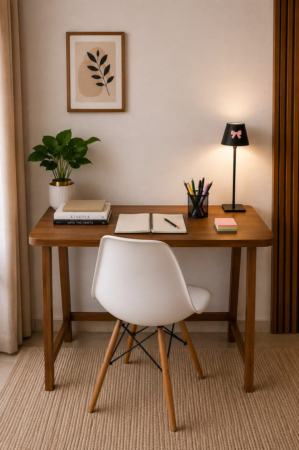 Talqa - Wooden Dining & Study Table
