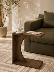 Velto Side Table – Modern C-Shaped Table