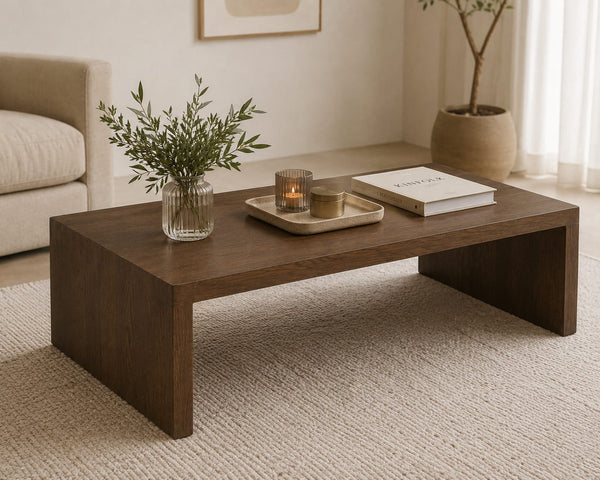 Milo Coffee Table – Modern Wooden Center Table