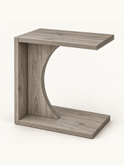 Velto Side Table gray fully visible on mobile