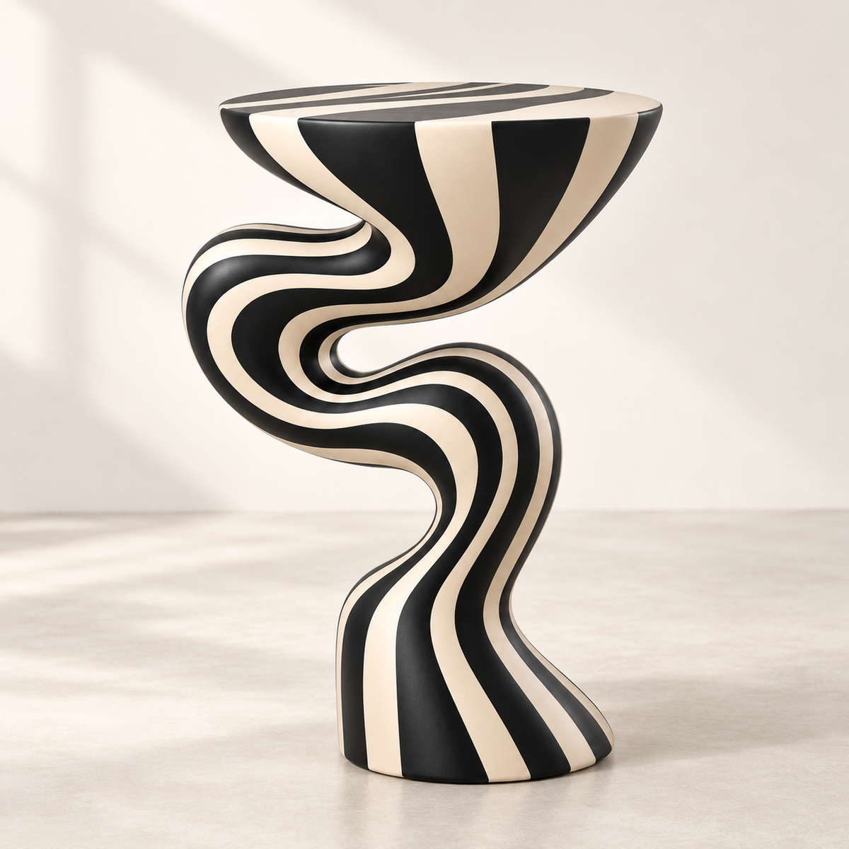 ZAVIO Sculptural Side Table | ترابيزة زافيو الجانبية